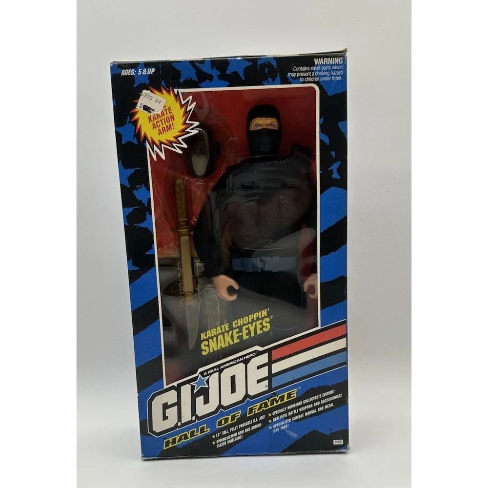 GI JOE SNAKE EYES HALL OF FAME KARATE CHOPPIN 12